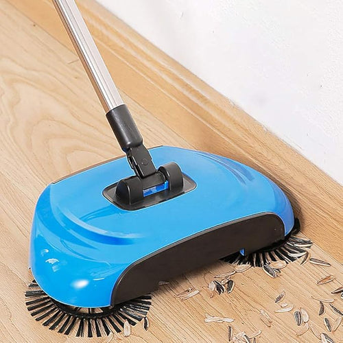🧹✨ Magic 360° Floor Sweeper – Manual Rotating Cleaning Brush for Home & Office 🌪️🏠