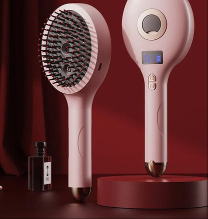 3-in-1 Electric Mist Spray Scalp Massage & Hair Therapy Brush