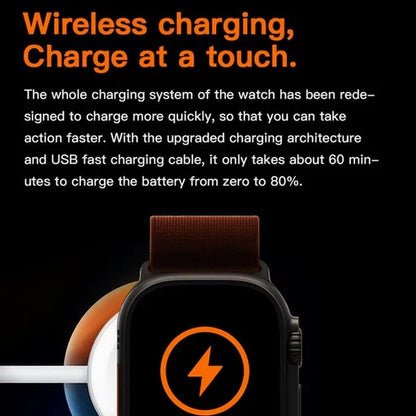 T800 Ultra Smartwatch 1.99" ⌚ – Bluetooth Call | Fitness Tracking | Long Battery | Sports Modes